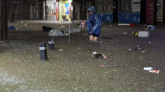 전남 무안에 289.6㎜ `물폭탄`…경남에 최대 120㎜ 폭우 또 온다