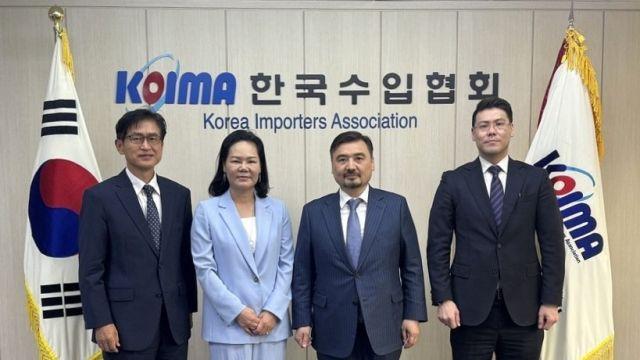 한국수입협회, 주한 카자흐스탄 대사와 교역 협력 확대 맞손