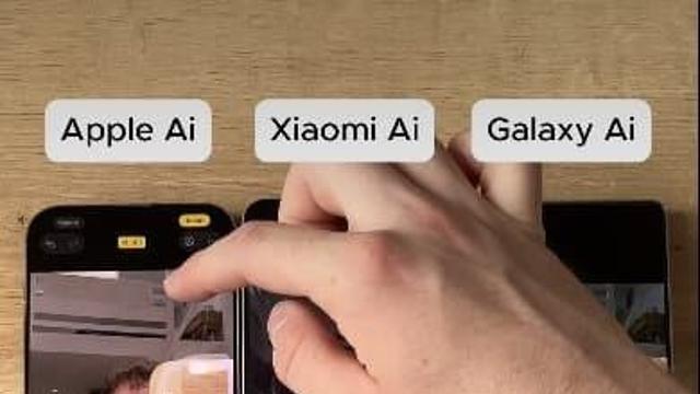 애플 VS 샤오미 VS 삼성 AI 편집 대결