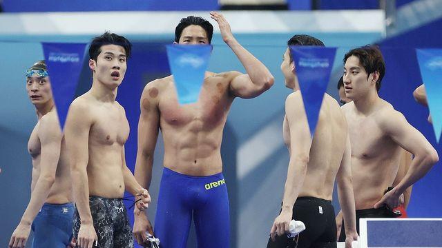 한국 남자 혼계영 400ｍ서 세계선수권 첫 결승 진출…예선 8위