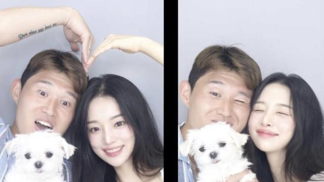 인생네컷 찍은 이동경 부부ㄷㄷㄷ 