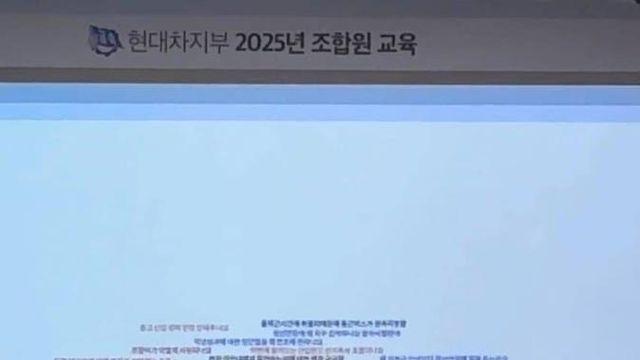 현대차 2030노조가 4050노조에게 바라는 것