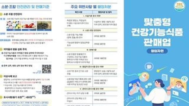 식약처-6개 지방청, 위생·안전 관리현황 등 실태 조사 진행