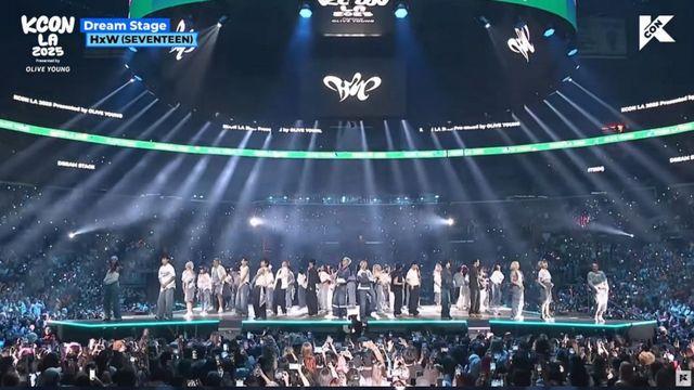 ‘ECHO!’ 퍼포먼스 최초 공개…호시X우지, LA 홀린 폭발 무대
