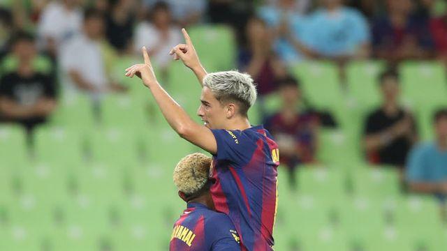 '강해도 너무 강하다' 바르셀로나, 대구FC 상대 전반에만 3골 폭풍