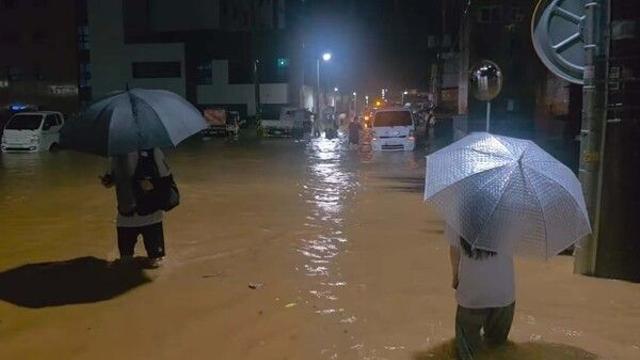 '물폭탄' 전남 무안에 289.6㎜...전국 2523명 이재민 발생
