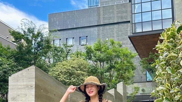 임수향, 곰인형 들고 완성한 '데일리룩 교과서'