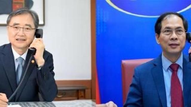 Bộ trưởng ngoại giao Hàn Quốc Cho Hyun có cuộc điện đàm đầu tiên với Phó Thủ tướng, Bộ trưởng Ngoại giao Bùi Thanh Sơn