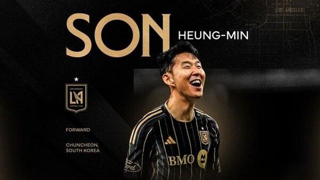LAFC, 손흥민 입단 발표…