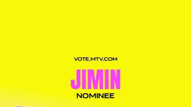 방탄소년단 지민, 美MTV WMA 첫 솔로 노미네이트