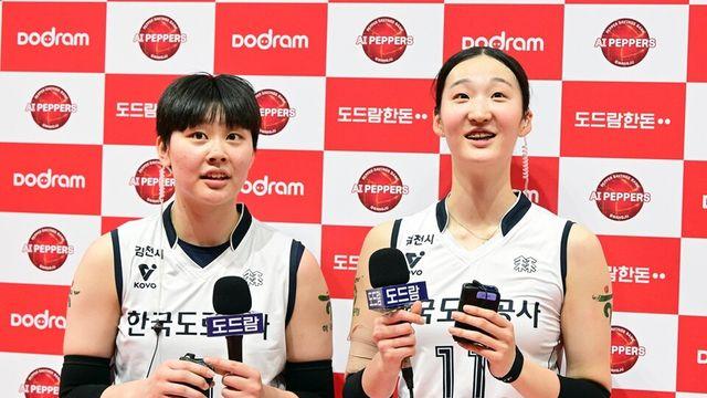 김세빈·김다은·이주아, 포스트 김연경 시대 희망으로 떠오른다