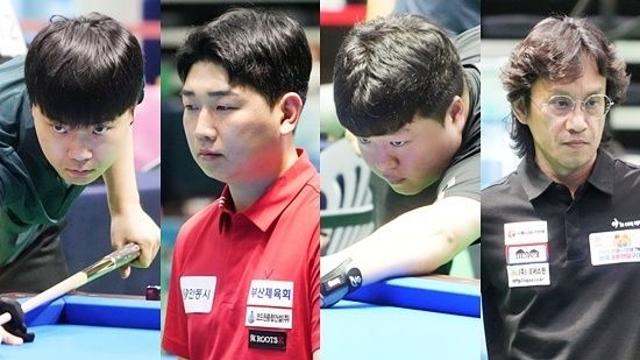 “하이런13점 쾅” 김행직, 안지훈 꺾고 4강行…조명우 정역근 김민석도 합류[안동시장배전국3쿠션대회]
