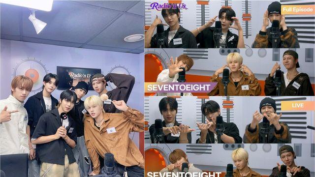 세븐투에잇, 라디오 데뷔 신고! 입덕 부르는 '라디온어스' 강림