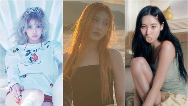 여름을 더 뜨겁게…전소미·조이·선미, 8월 '서머퀸' 전쟁 [엑's 초점]