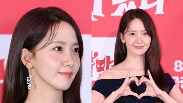 윤아, 이러니 '센터병' 루머 생겼지…원피스 한 벌로 '악마 룩' 완성