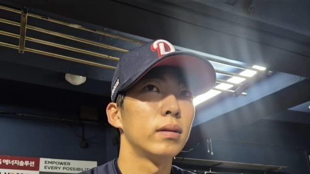 트레이드 굴레서 벗어난 두산 김민석, 721일 만에 홈런포