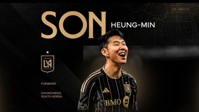 LAFC, 손흥민 영입 공식 발표…