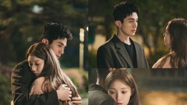 '착한 사나이'  이동욱X이성경 입맞춤 1초 전 초밀착 모먼트 → 박훈과 위험한 삼자대면