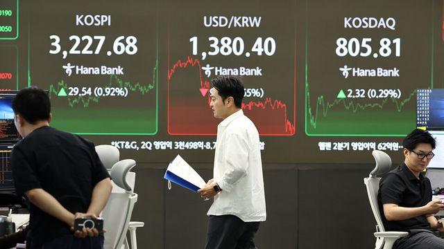 [마감시황] 코스피, 관세 발효 속 애플 호재에 3220대 상승 마감