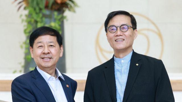 구윤철 부총리-이창용 한은 총재 회동…