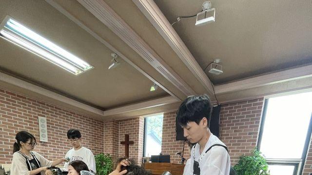 신안산대 뷰티핸즈 동아리, 영흥도 어르신 대상 미용봉사 펼쳐