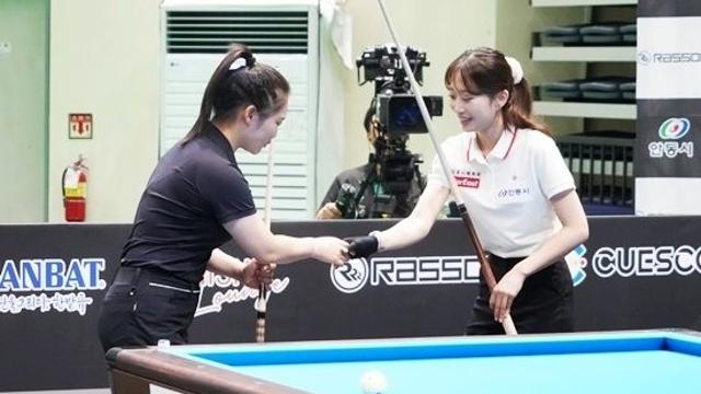 女3쿠션 ‘뛰는 최봄이에 나는 김하은’…연패 끊나했더니 안동시장배당구대회서 1점 남겨두고 역전패
