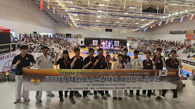ITF 서산도장, 세계선수권대회에서 금 1,·은 2, 동 1 개 메달 획득 ‘쾌거’