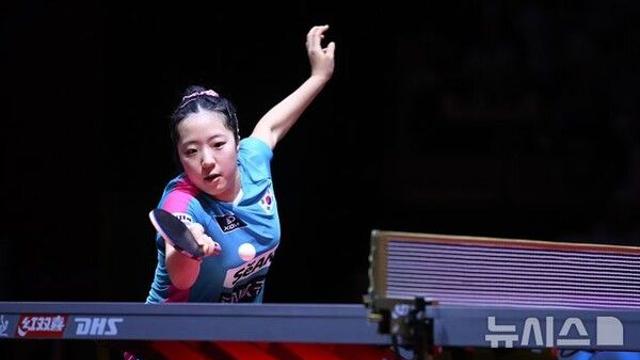 탁구 신유빈, 하리모토에 접전 끝 석패…WTT 요코하마 32강 탈락