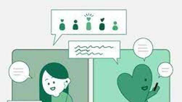 온라인 만남이 힘들다는 아이.