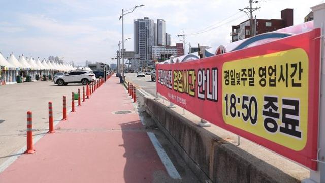 [르포] '불친절' 논란에 고개 숙인 속초 오징어 난전 가보니