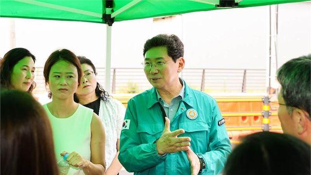 “불편 해소, 현장에서 답을 찾다” 이상일 용인시장, 고유교 임시 개통 앞두고 직접 점검