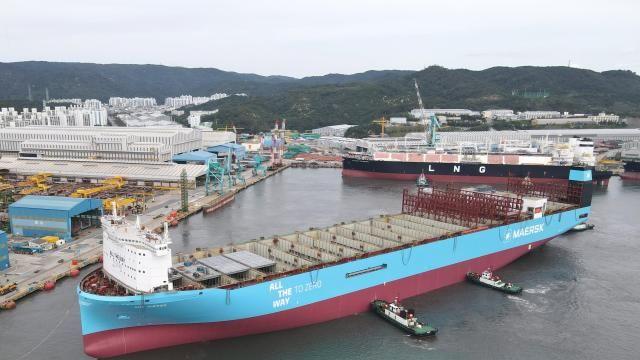 中韩船厂争夺马士基巨额订单 质量与价格一决高下