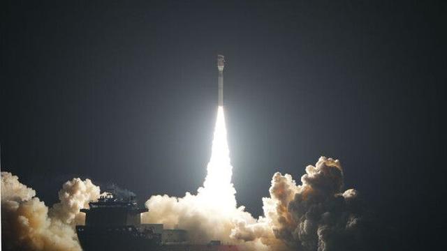 중국, 산둥성 서해상서 SD-3 로켓 발사 성공