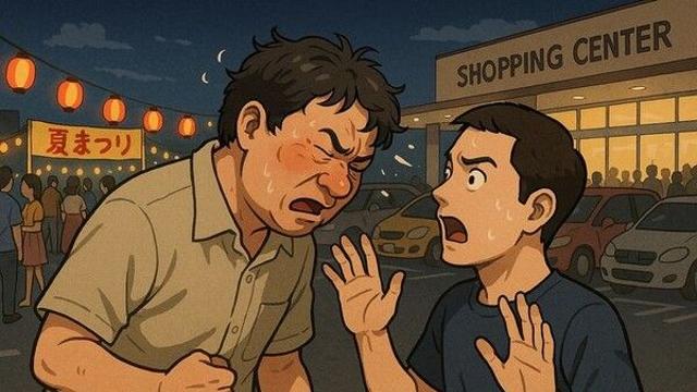 축제서 모르는 사람 머리로 들이받은 50대男…