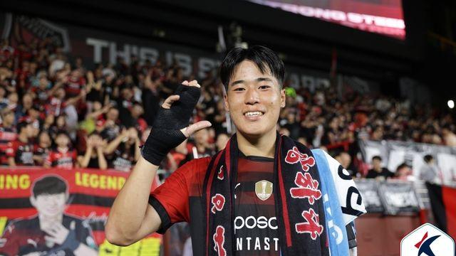 기성용 오자 물오른 포항 홍윤상 
