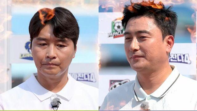 '뭉찬4' 골키퍼 송하빈 부상 