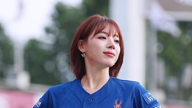 [포토] '상큼한 단발 변신' 하지원, KBO리그 대표하는 대세 치어리더!