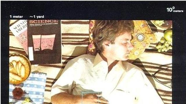 싱글벙글 우주에서 본 인간의 크기