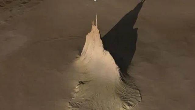 나사에서 공개한 목성의 위성에서 찍힌 산