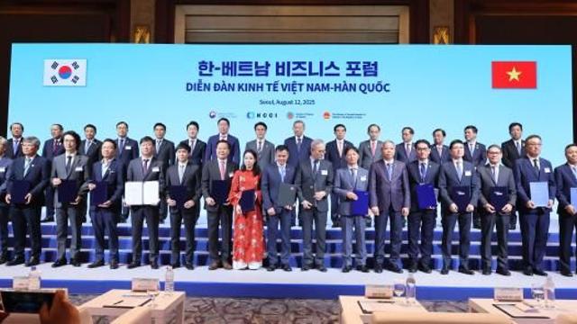 韩越经贸合作迈上新台阶 两国商务论坛在首尔举行