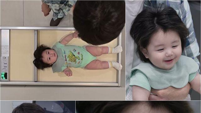 심형탁 아들 하루, 자이언트 베이비 인증 