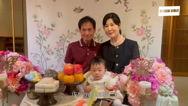 김승현, 가족끼리 늦둥이 돌잔치…첫째 수빈 “일 바빠” 불참