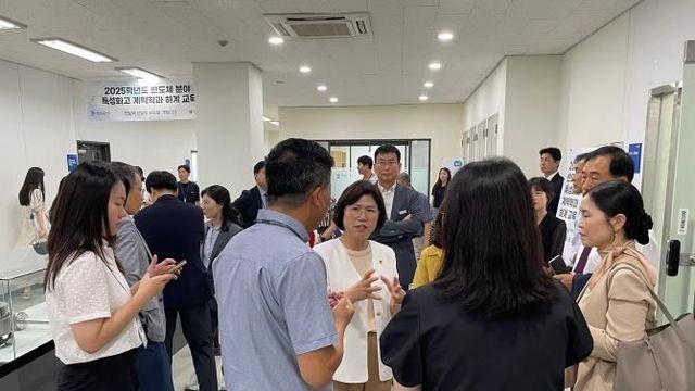 경기도의회 이애형 의원, 미래 산업 인재 양성...교육과 산업의 가교 역할 이어간다