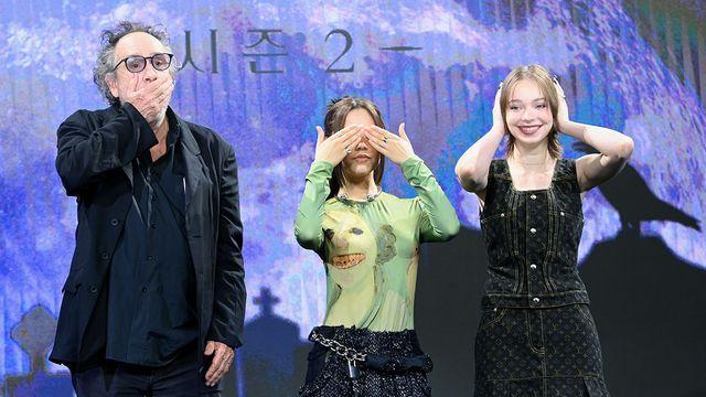 '웬즈데이2', 배우·감독 내한에도 뚫지 못한 韓 벽…전작 기록 넘을까 [엑's 이슈]