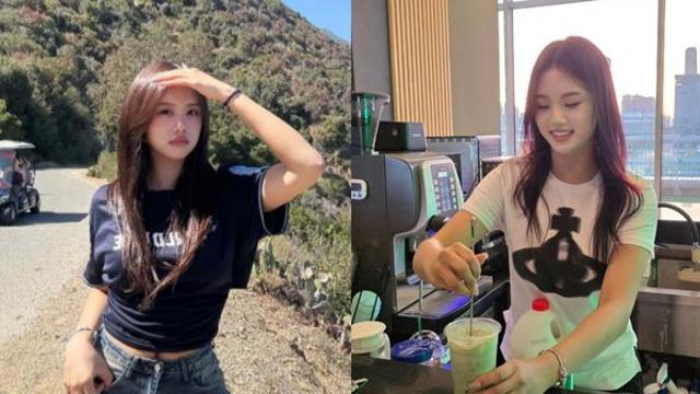 “화보 촬영장 같은 아르바이트”이동국 딸 이재시, 카페 아르바이트로 근황 전해