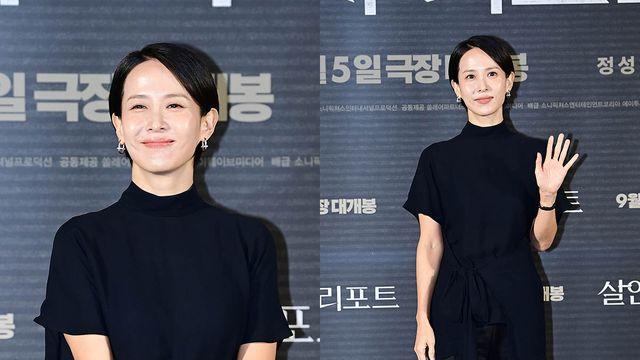 조여정, 두상으로 완성하는 완벽 숏컷