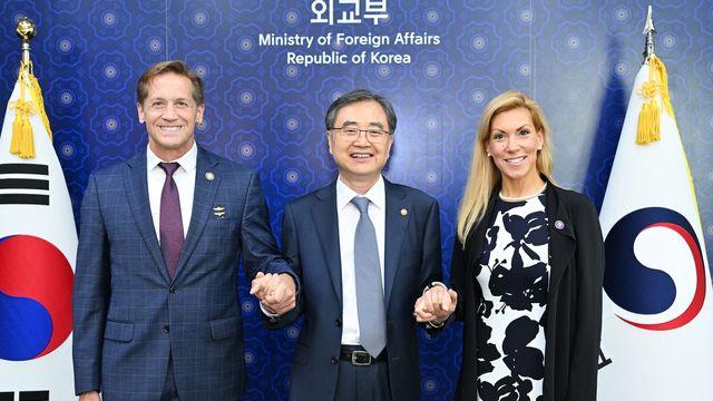 조현, 美 텍사스·조지아 하원의원 면담…