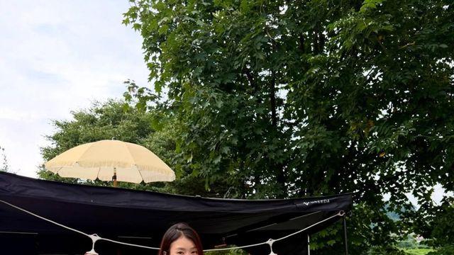 ‘이혼 후 임신’ 이시영, 아들과 캠핑 근황 “너무 좋아” [AI 포토컷]
