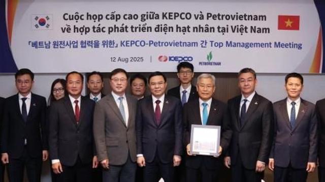 KEPCO đẩy mạnh hợp tác trong lĩnh vực phát triển điện hạt nhân với Việt Nam