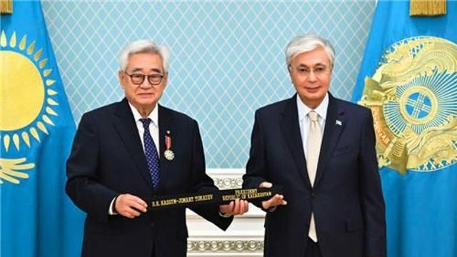 세계태권도연맹, 카자흐스탄 대통령에 명예 9단 수여